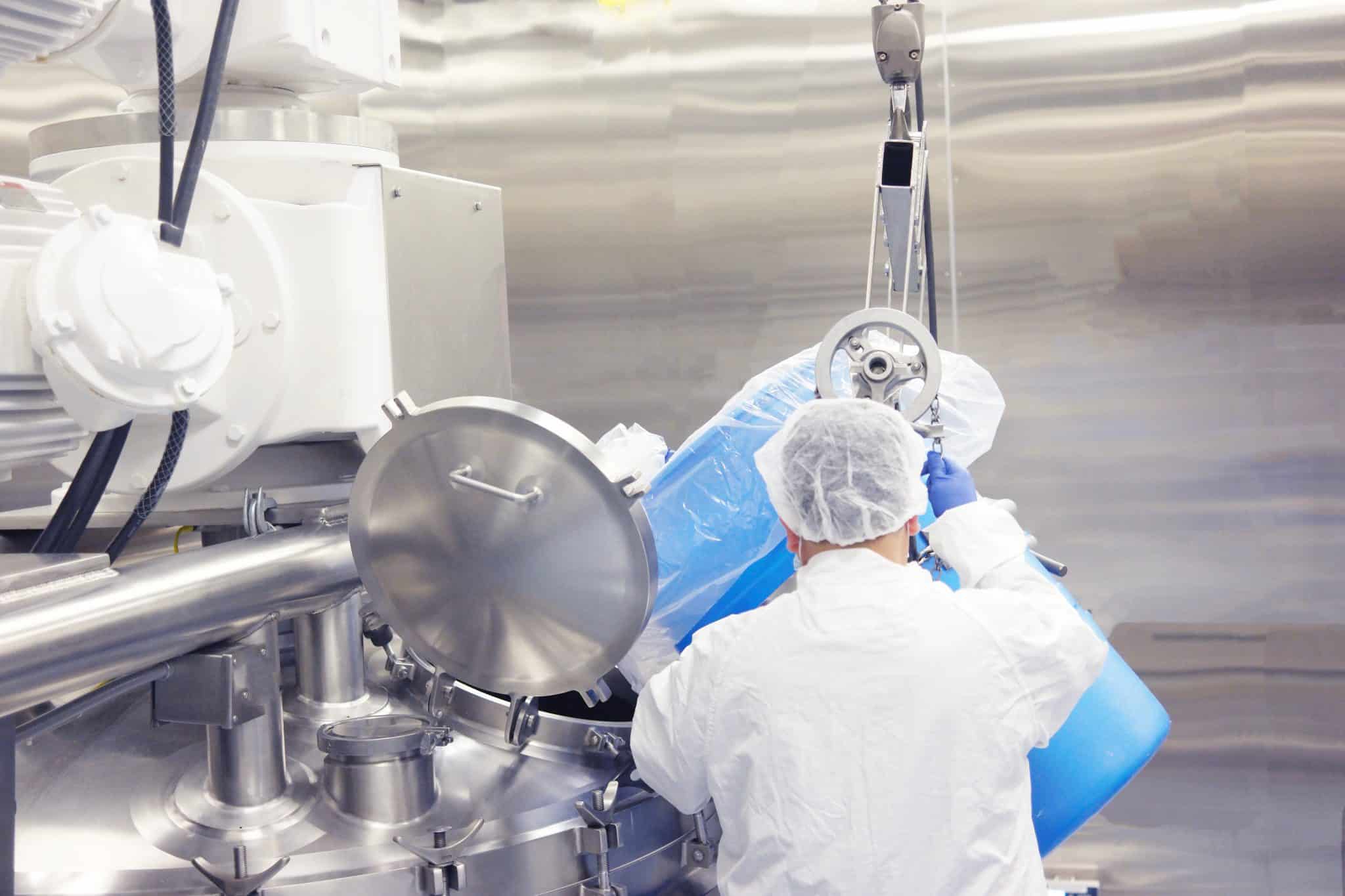 Pharmaceutical manufacturing equipment